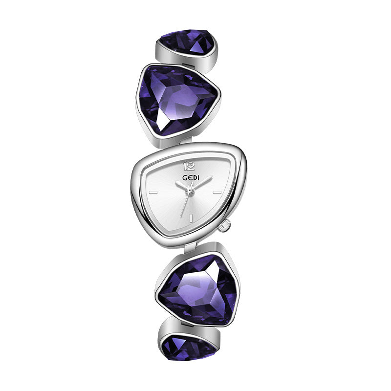 Women's Watches Light Luxury Crystal Diamond Bracelet Watch