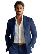Business Casual Printing Fashionable Jacket Men